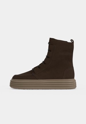Kennel + Schmenger, LILO - Bottines à plateau - pepe/tobacco