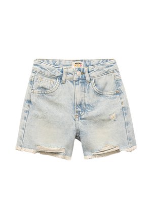 Koton Shorts vaqueros - light blue denim