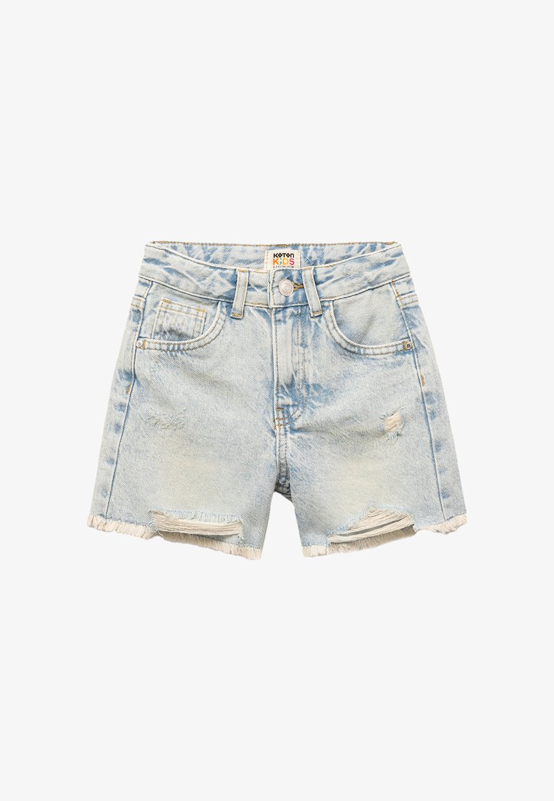 Koton Shorts vaqueros - light blue denim
