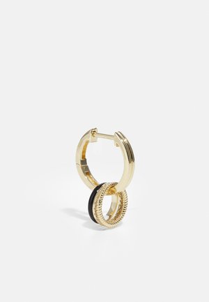 Yvonne Leon DOUBLE CREOLE BOUEE - Üksik kõrvarõngas - yellow gold-coloured