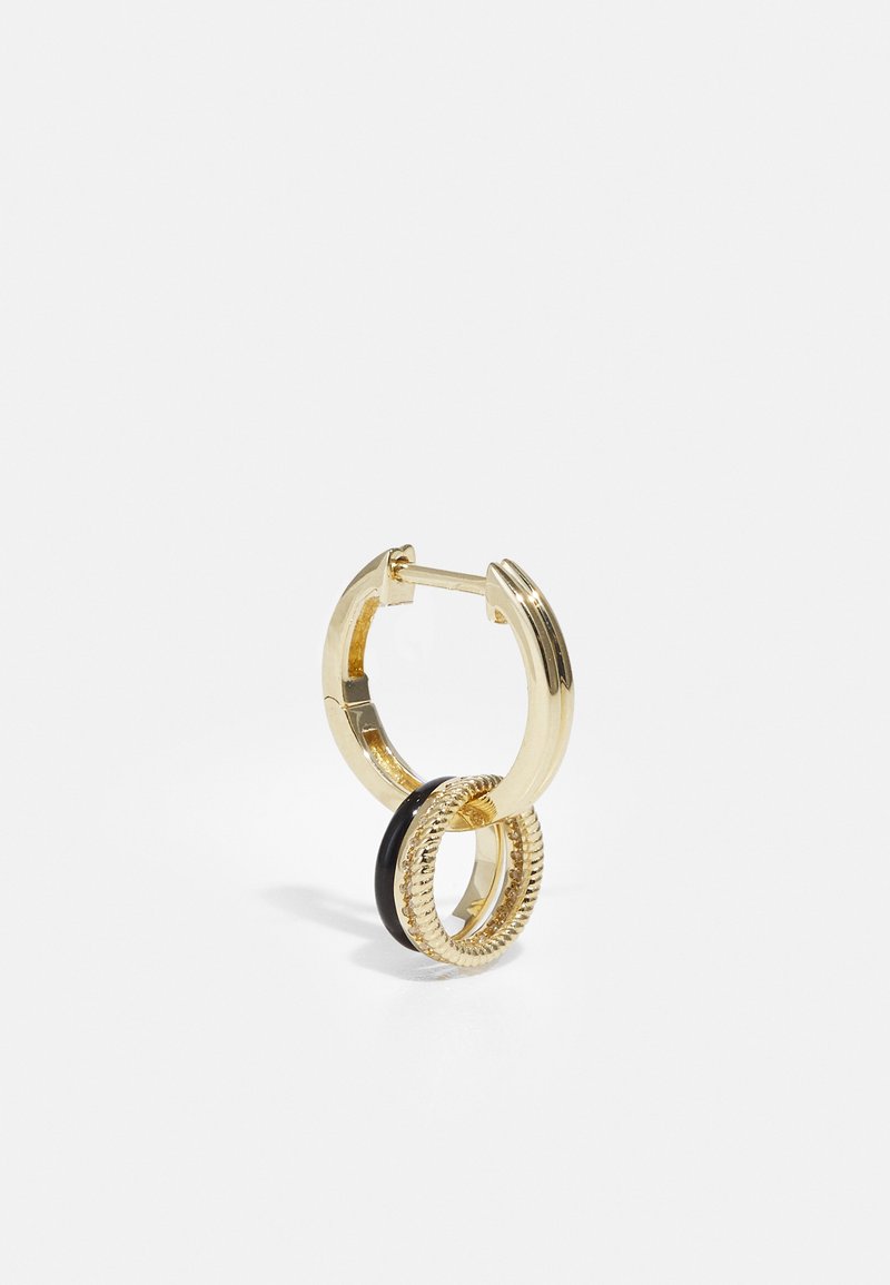 Yvonne Leon DOUBLE CREOLE BOUEE - Μονό σκουλαρίκι - yellow gold-coloured