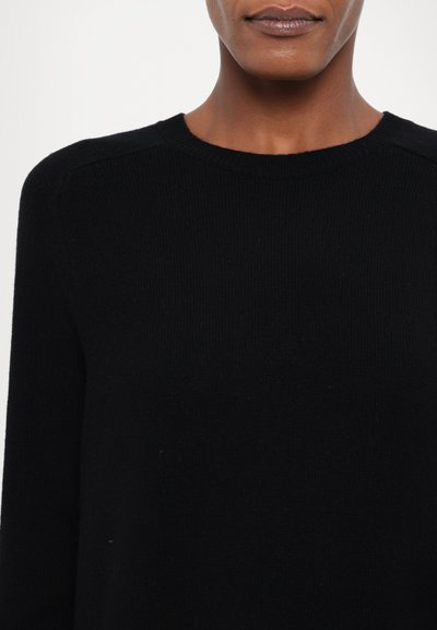 rag & bone MILLIE DRESS - Stickad klänning - black