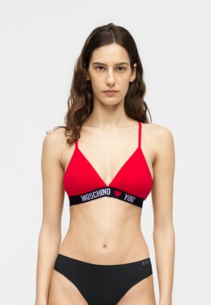 Moschino Underwear Sutien triunghi - red
