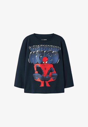 TWO SOON, LONG-SLEEVED T-SHIRT SPIDERMAN - Langarmshirt - navy blazer
