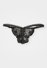 LASCANA PETITE FLEUR BY LASCANA THONG OUVERT - String - black