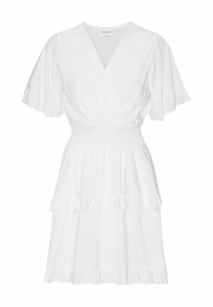 AMERICANDREAMS, ELLA SHORT - Φόρεμα ημέρας - white