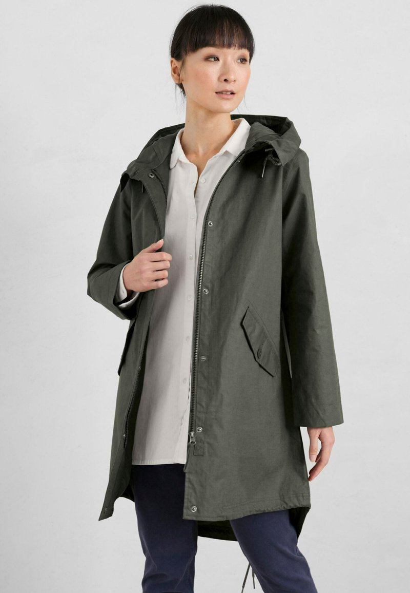 Seasalt Cornwall SEAFARING Parka trellis/dunkelgrün Zalando.de