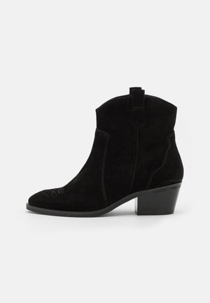Cowboy- / bikerstøvlette - black