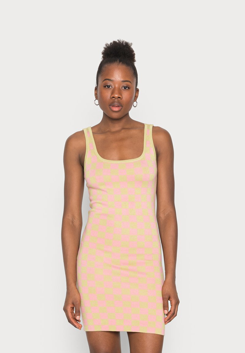 Damen Kleider | Cotton On ROSIE STRAPPY MINI DRESSStrickkleidretro green/grün - OM68109 Damen Kleider | Cotton On ROSIE STRAPPY MINI DRESSStrickkleidretro green/grün - OM68109