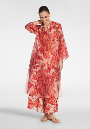 Elena Mirò LUNGO STAMPATO - Maxikleid - rosso