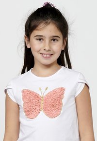 Koroshi Marškinėliai su spaudiniu - blanco white