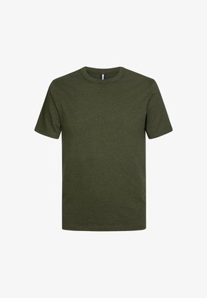 PROFUOMO, PROFUOMO T-SHIRT SHORT SLEEVE - Basic T-shirt - army