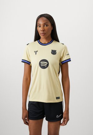 T-shirt print - team gold/persian violet