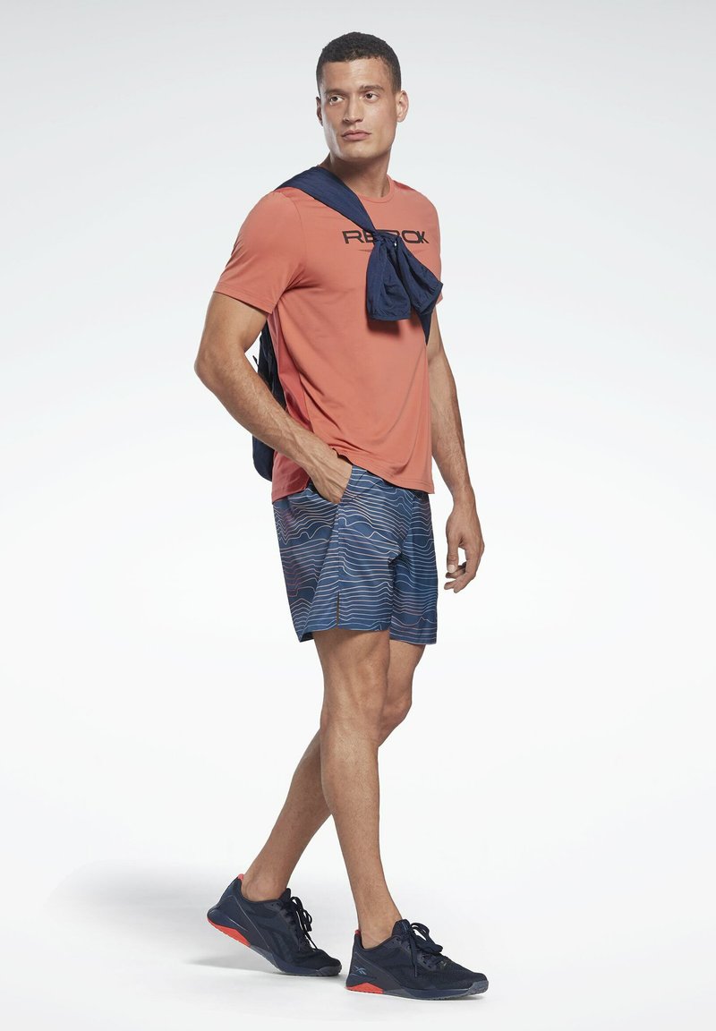 Herren Shirts | Reebok kurze Sporthose blue/blau - HM42415 Herren Shirts | Reebok kurze Sporthose blue/blau - HM42415