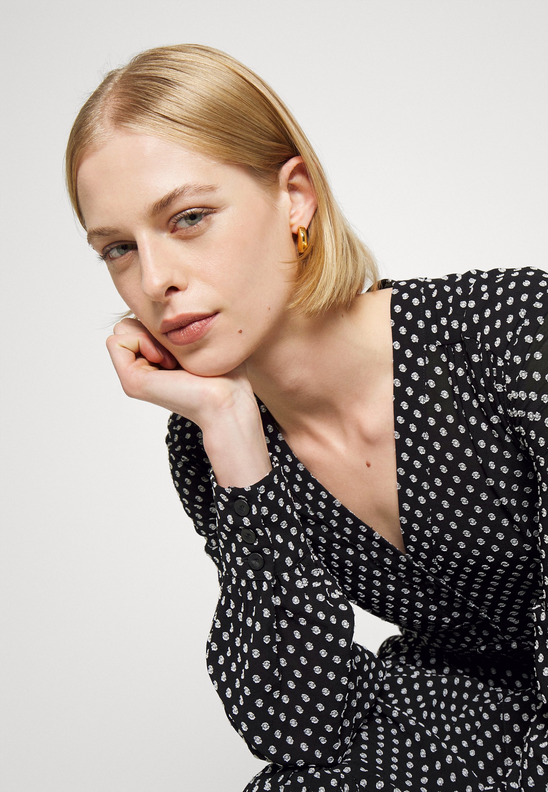 Pinko COSTANTINO ABITO POIS COUPE - Vestito lungo - black/nero - Zalando