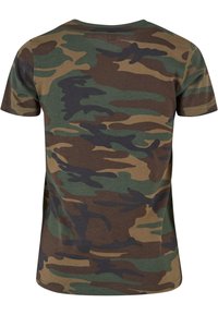 Brandit T-shirts med print - woodland