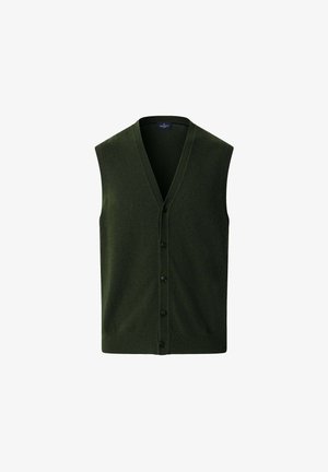 Hackett London Waistcoat - duck green