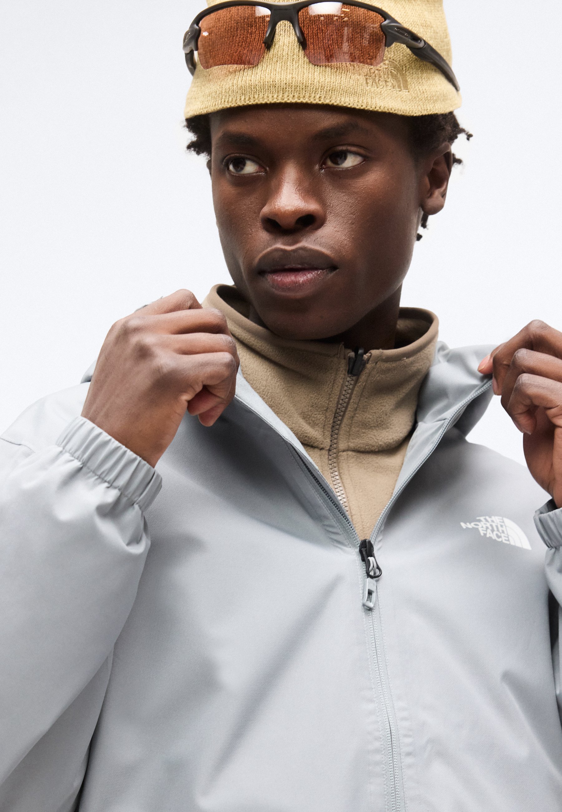 The North Face QUEST JACKET - Chaqueta Hard shell - monument grey