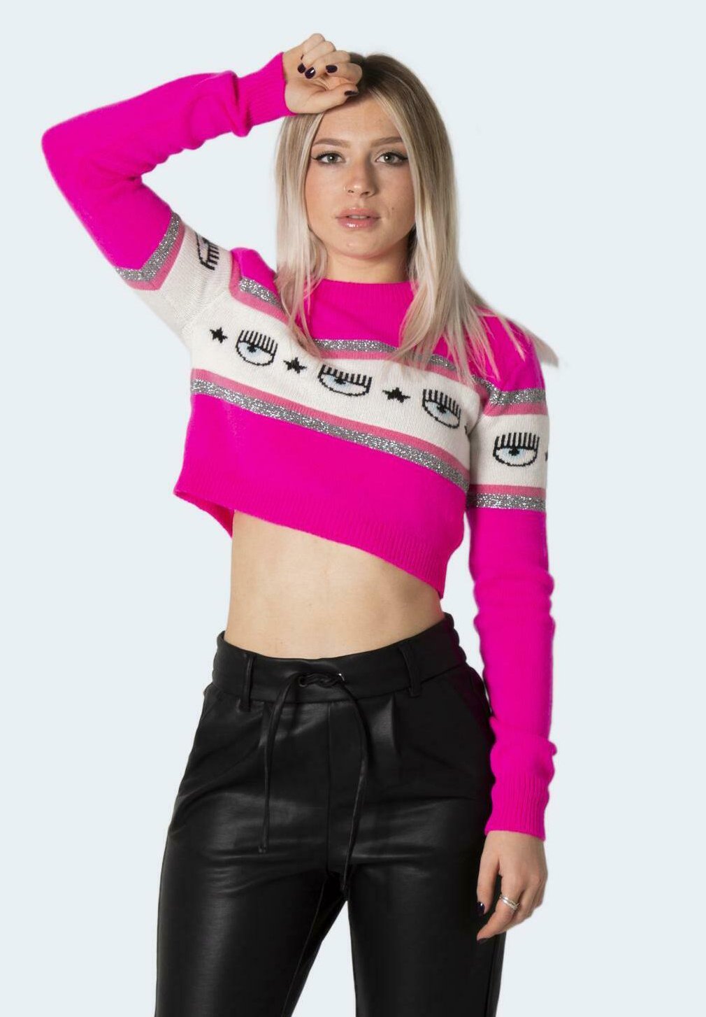 CHIARA FERRAGNI Maglione - pink/fuxia - Zalando.it