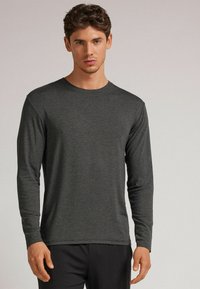 IUMAN Intimissimi Uomo Longsleeve - grau - 040 - dark grey blend
