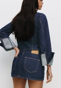 PULL&BEAR Suknja od trapera - dark-blue denim