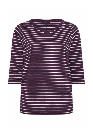Evans, T-shirt à manches longues - mauve