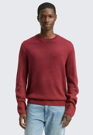 Pullover - burnt russet