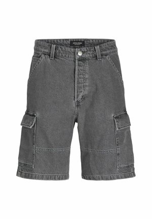JJIALEX - Kratke hlače od trapera - grey denim