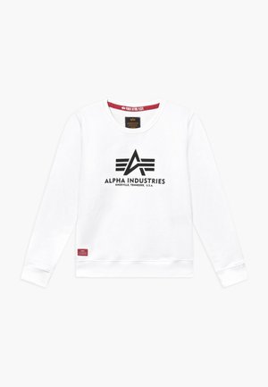 Alpha Industries BASIC KIDS/TEENS - Sweatshirt - white