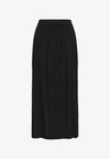 KAMILIA - Jupe longue - black deep
