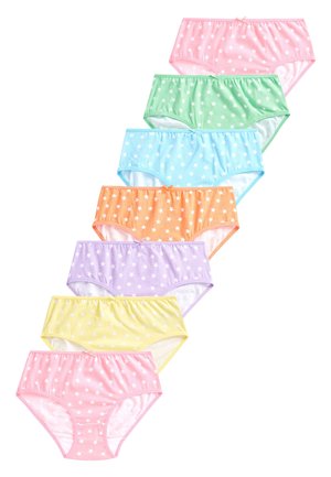 MULTI 7 PACK STAR BRIEFS (1.5-12YRS) - Braguitas - pink