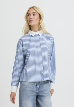 MHILDE  - Blúzka so zapínaním na gombíky - retro stonewash mix