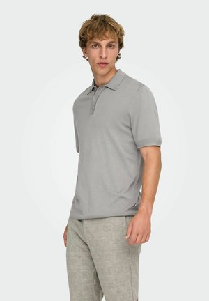 ONSWYLER LIFE REG SS NOOS - Polo shirt - gray flannel