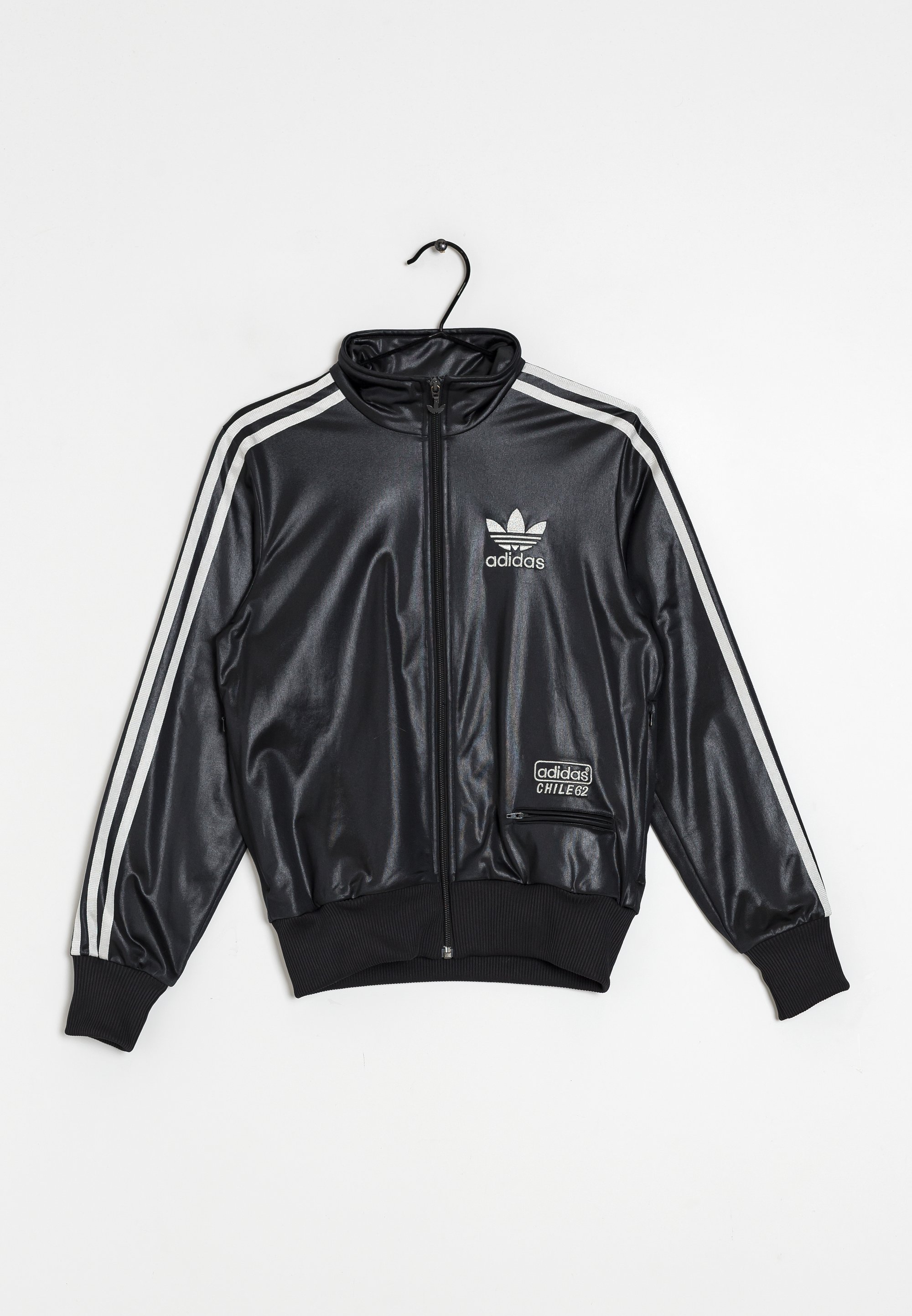 adidas Originals Lederjacke black/schwarz (Pre-owned) Zalando