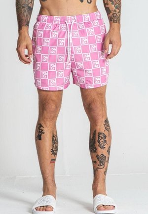 CHECKERS - Badeshorts - pink