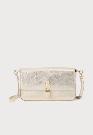 FURLA IRIDE CROSSBODY - Soma ar siksnu pāri ķermenim - vaniglia