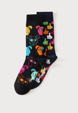Happy Socks, CLASSIC DOG SOCKS UNISEX 2 PACK - Sokker - multi coloured