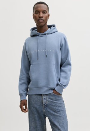 Jack & Jones JJESTAR HOOD NOOS - Φούτερ με κουκούλα - blue mirage
