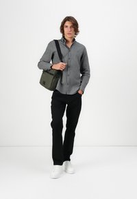 TOM TAILOR STRUCTURED SHIRT - Majica - navy/multi coloured