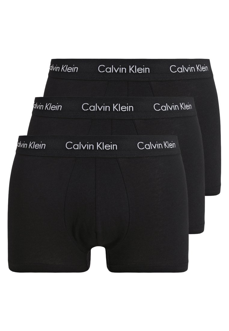 Calvin Klein Underwear - LOW RISE TRUNK 3 PACK - Panties - black, Forstør