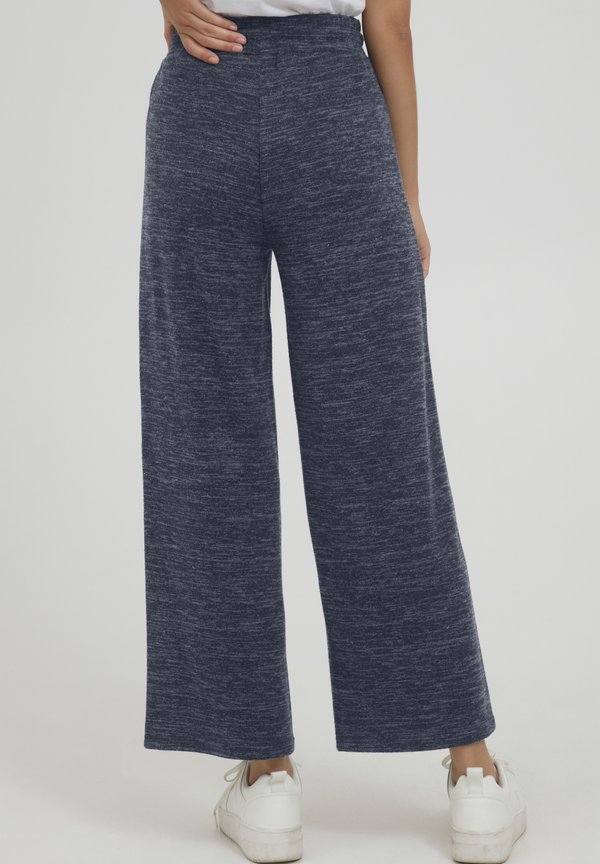 OXBERENICE LOOSE FIT - Tracksuit bottoms - total eclipse melange2