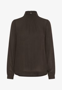 Unselected, chocolate brown