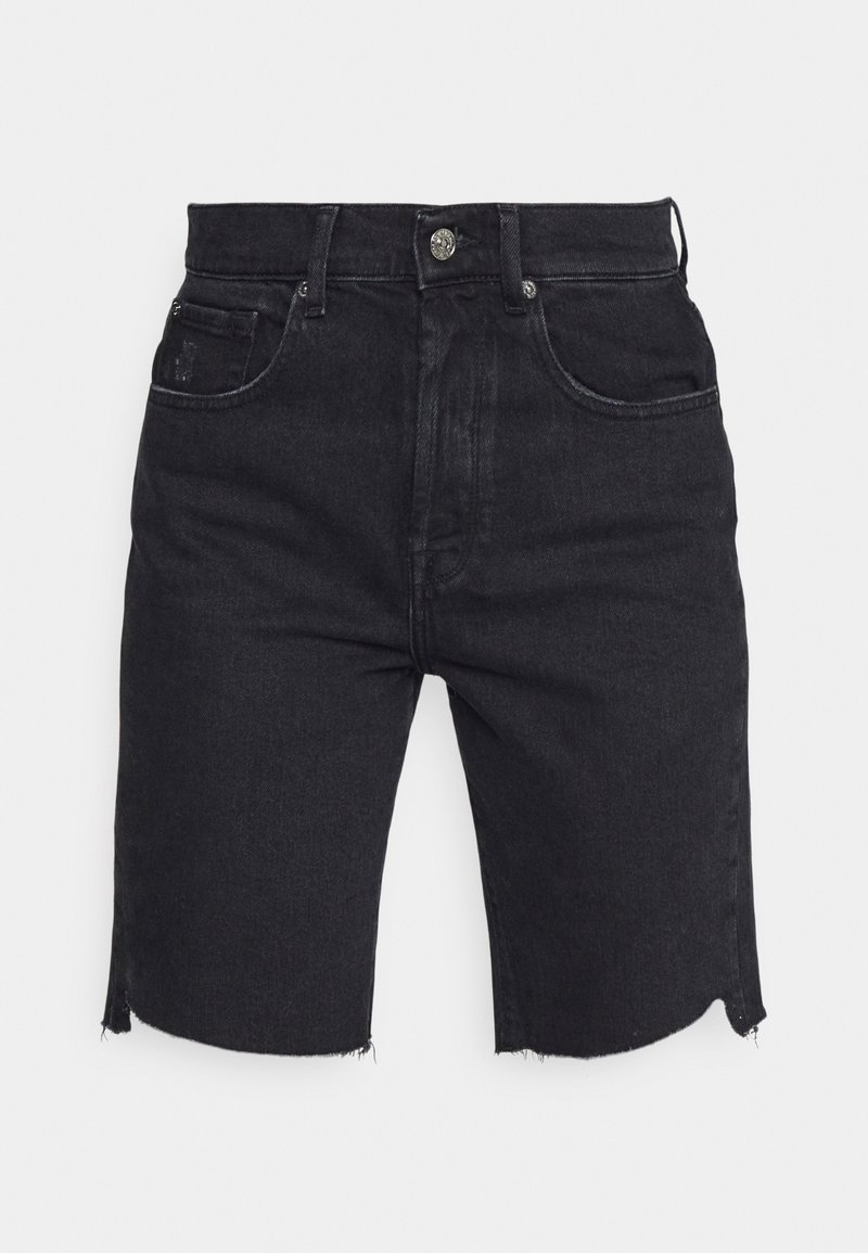 7 For All Mankind Jeansshort zwart 7 For All Mankind Jeansshort zwart
