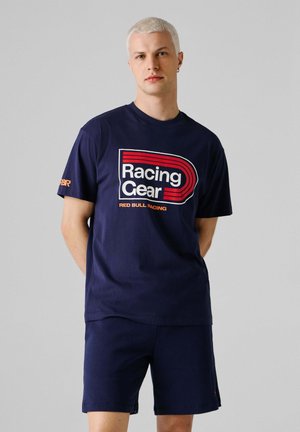 GEAR TEE - T-Shirt print - navy