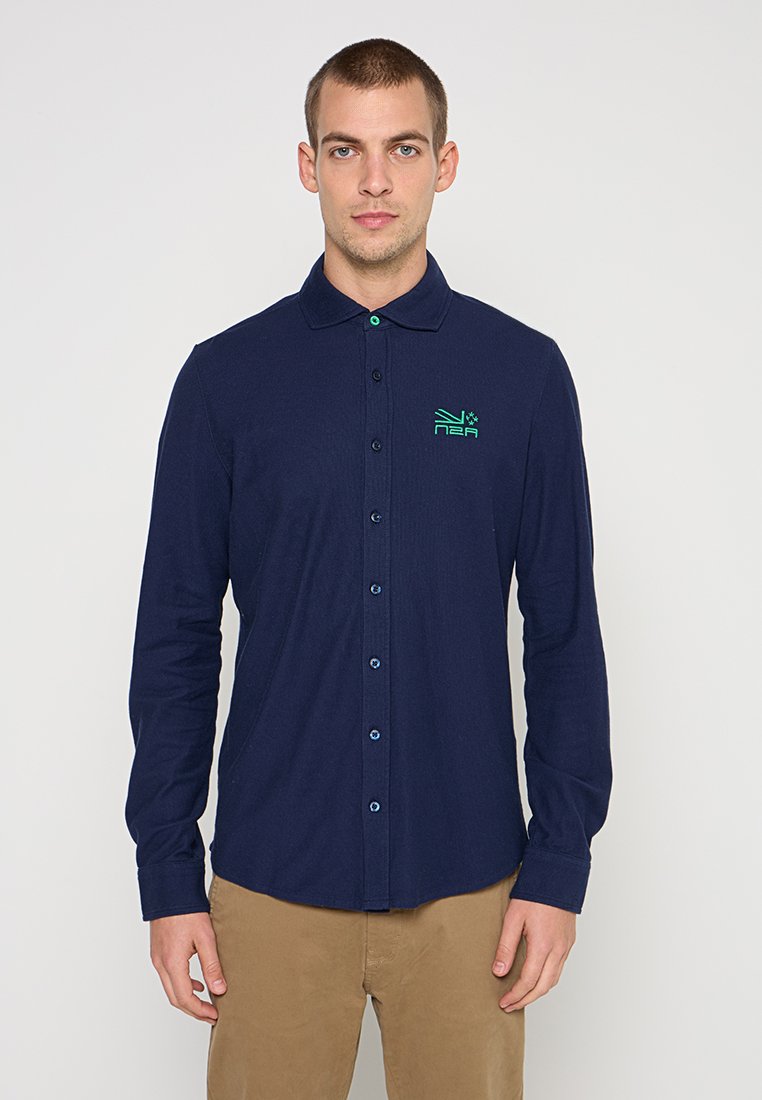 NZA New Zealand Auckland Overhemd donkerblauw