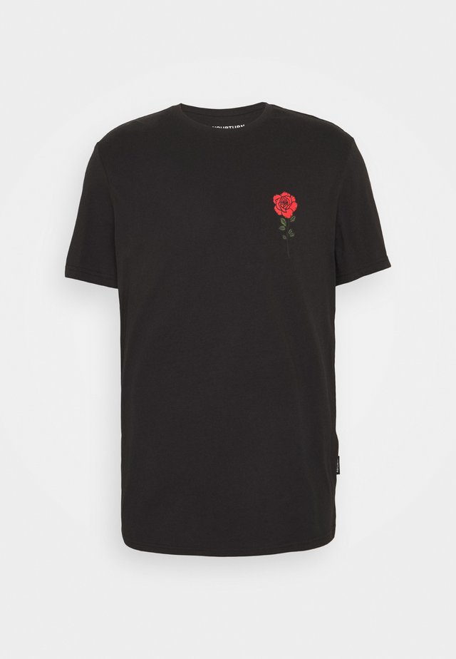 T-shirt print - black