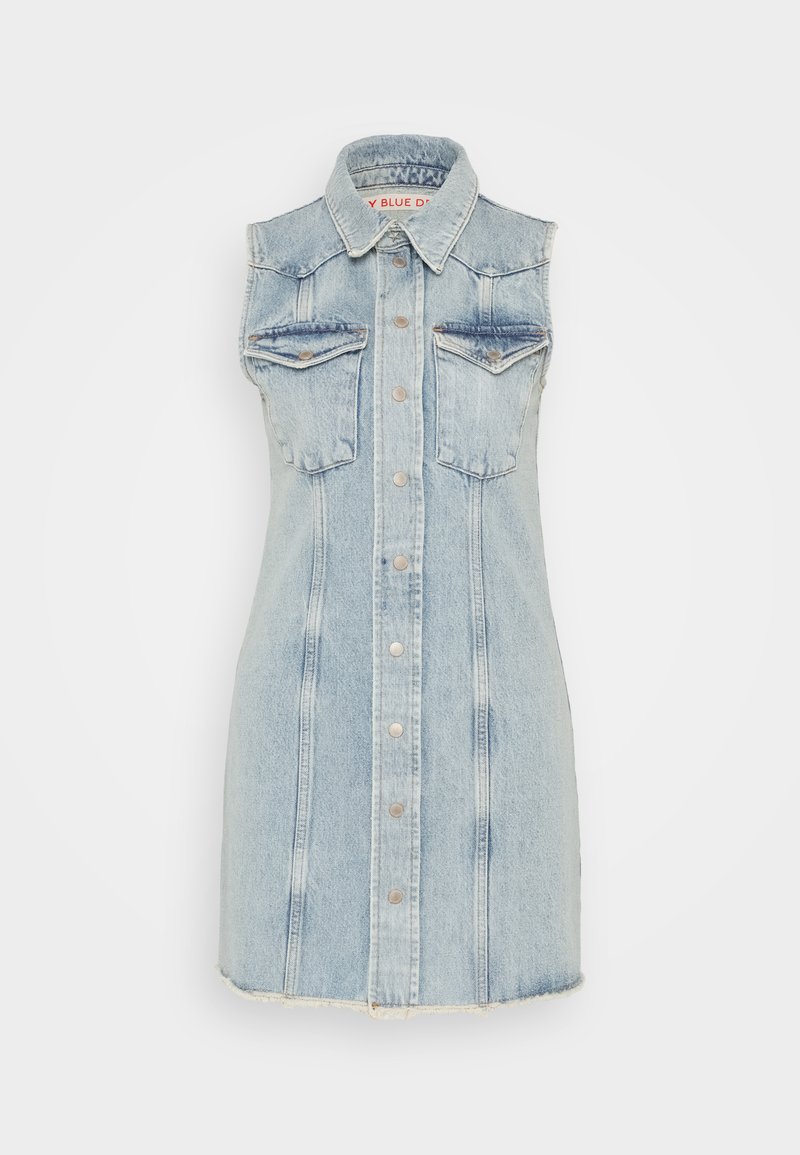 Only Jeansjurken lichtblauw denim