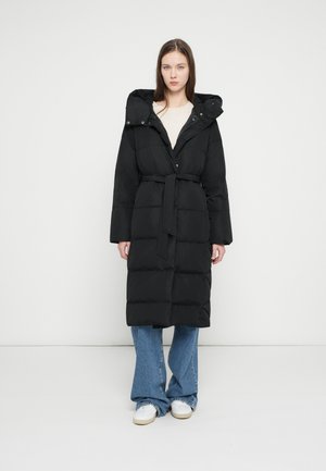ONLDAGMAR PUFFER BELT COAT - Talvemantel - black
