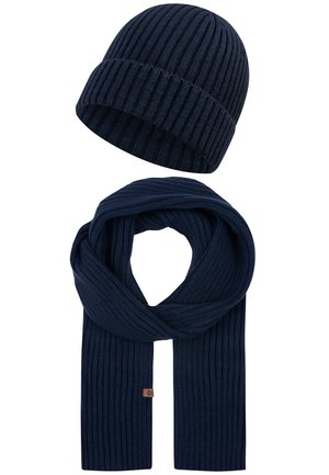 SET GEYSER - Scarf - navy