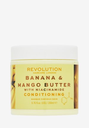 REVOLUTION HAIRCARE CONDITIONING BANANA + MANGO BUTTER HAIR MASK - Hair mask - -